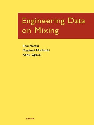 cover image of Engineering Data on Mixing
